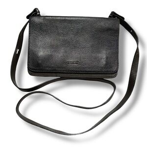 Woodland Leather Dark Olive Green Crossbody Bag